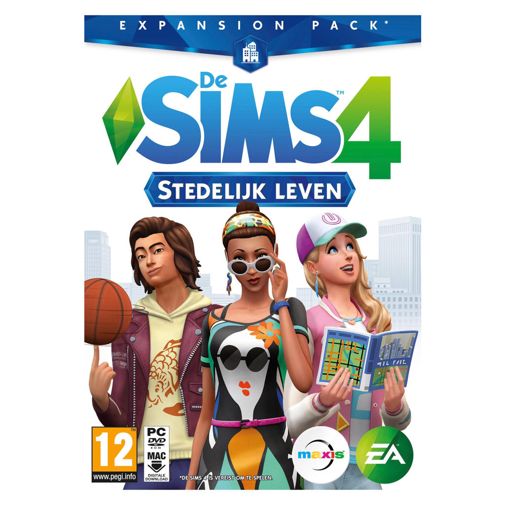 De Sims 4 Stedelijk leven - download code (PC)