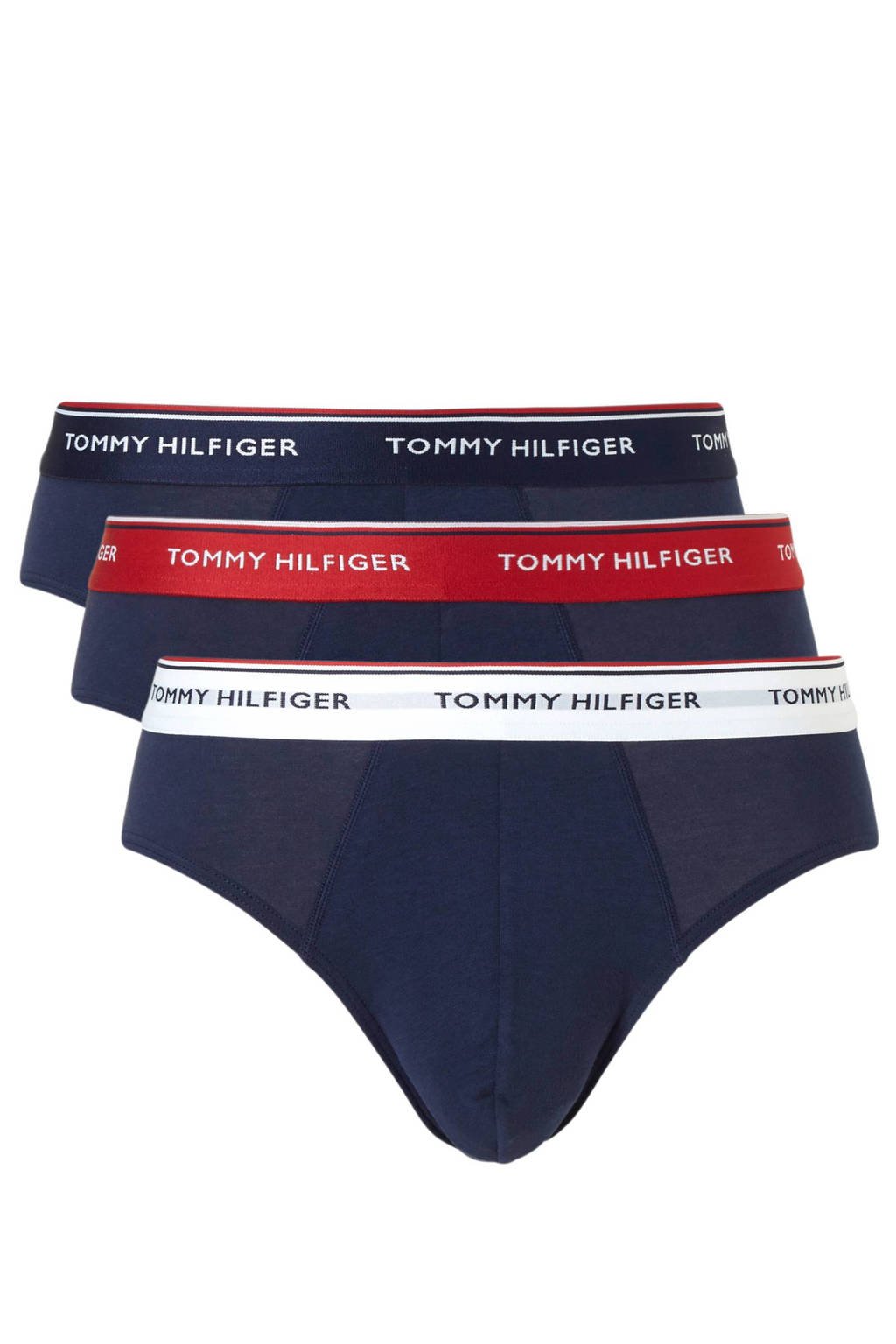 Geniet huurling Wederzijds Tommy Hilfiger slip (set van 3) donkerblauw | wehkamp