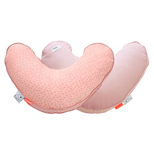 Done By Deer Happy Dots Voedingskussen Roze done by deer kopen in de aanbieding