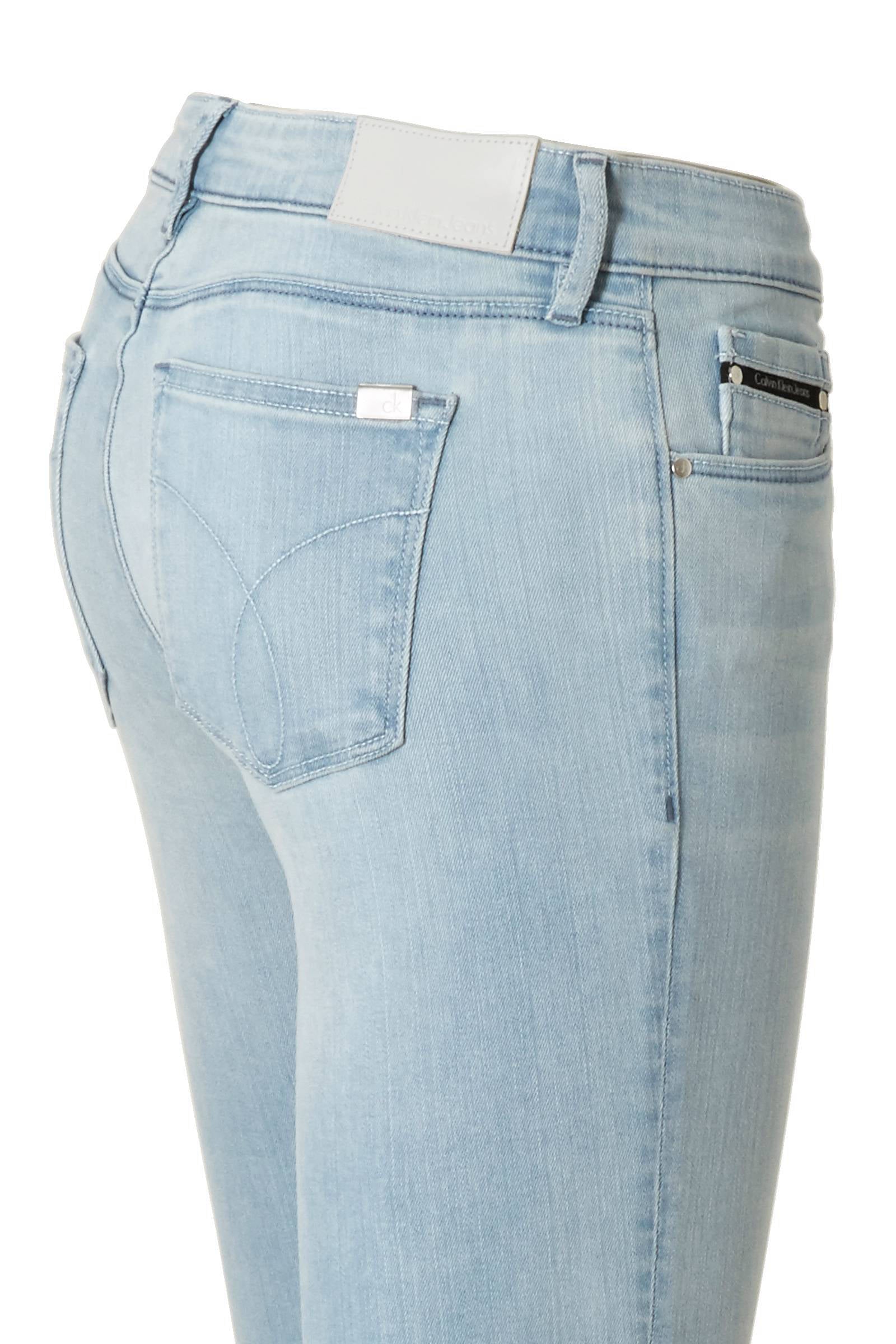 Calvin Klein Dames High rise jeans Grijs | Anna van Toor