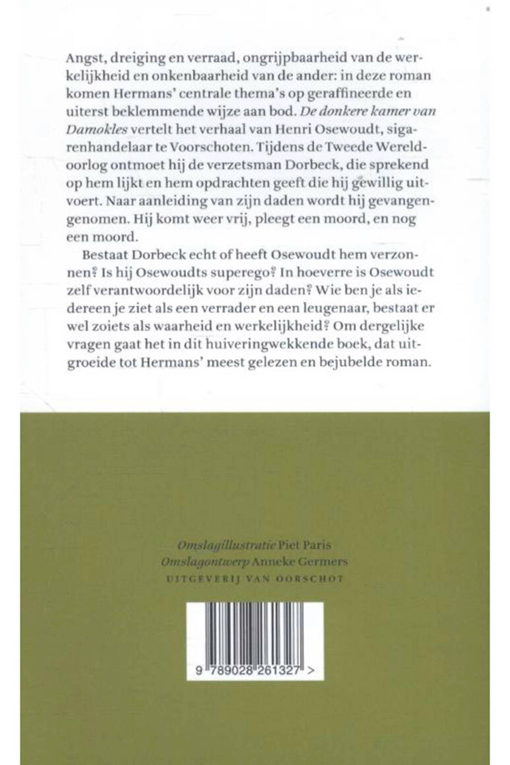 Willem Frederik Hermans De donkere kamer van Damokles wehkamp Willem Frederik Hermans De donkere kamer van Damokles wehkamp