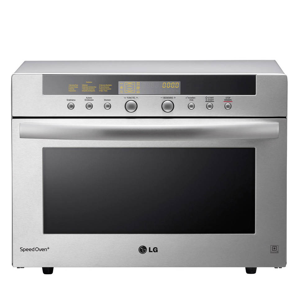 LG MA3884VC combimagnetron/speedoven, Zilver
