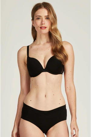 basic katoenen push up bh