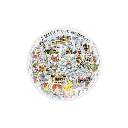 Blond Amsterdam Ontbijtbord City O22 Cm blond amsterdam kopen in de aanbieding