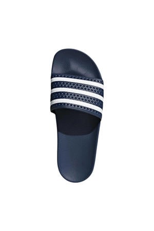 Adilette badslippers donkerblauw
