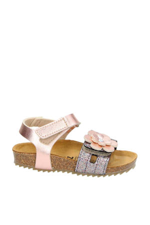   sandalen met glitters roze