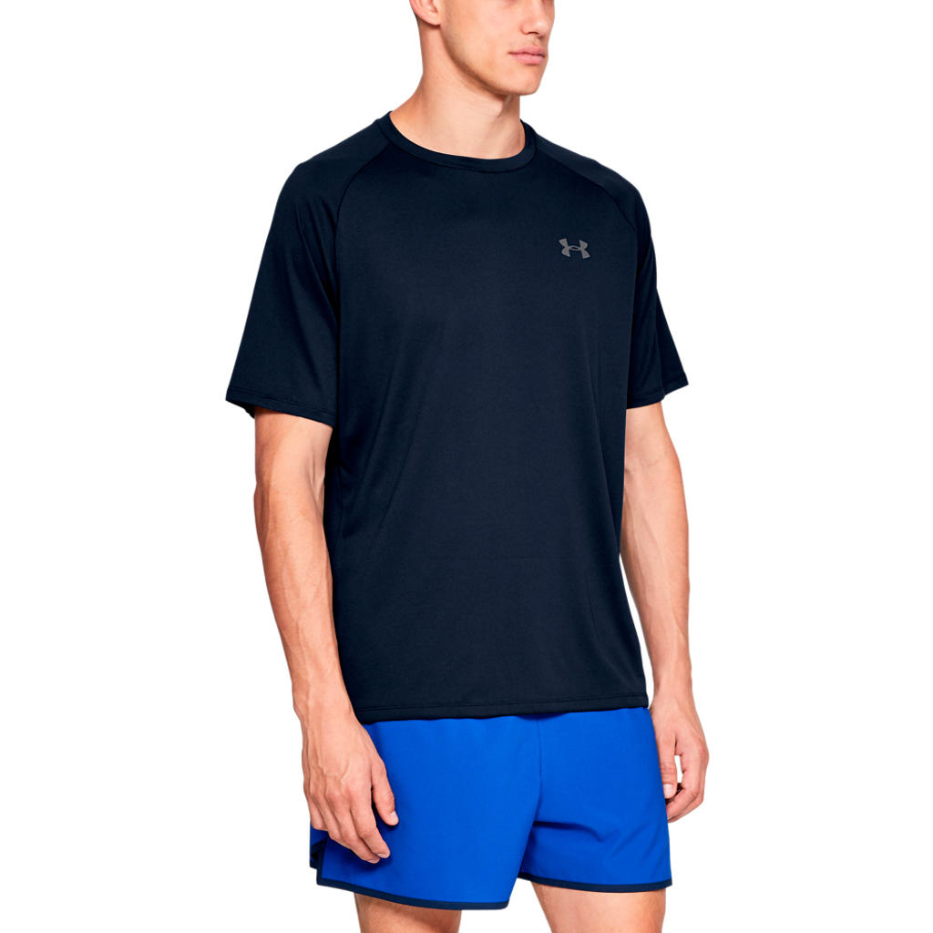Under Armour Tech 2.0 sportshirt - donkerblauw