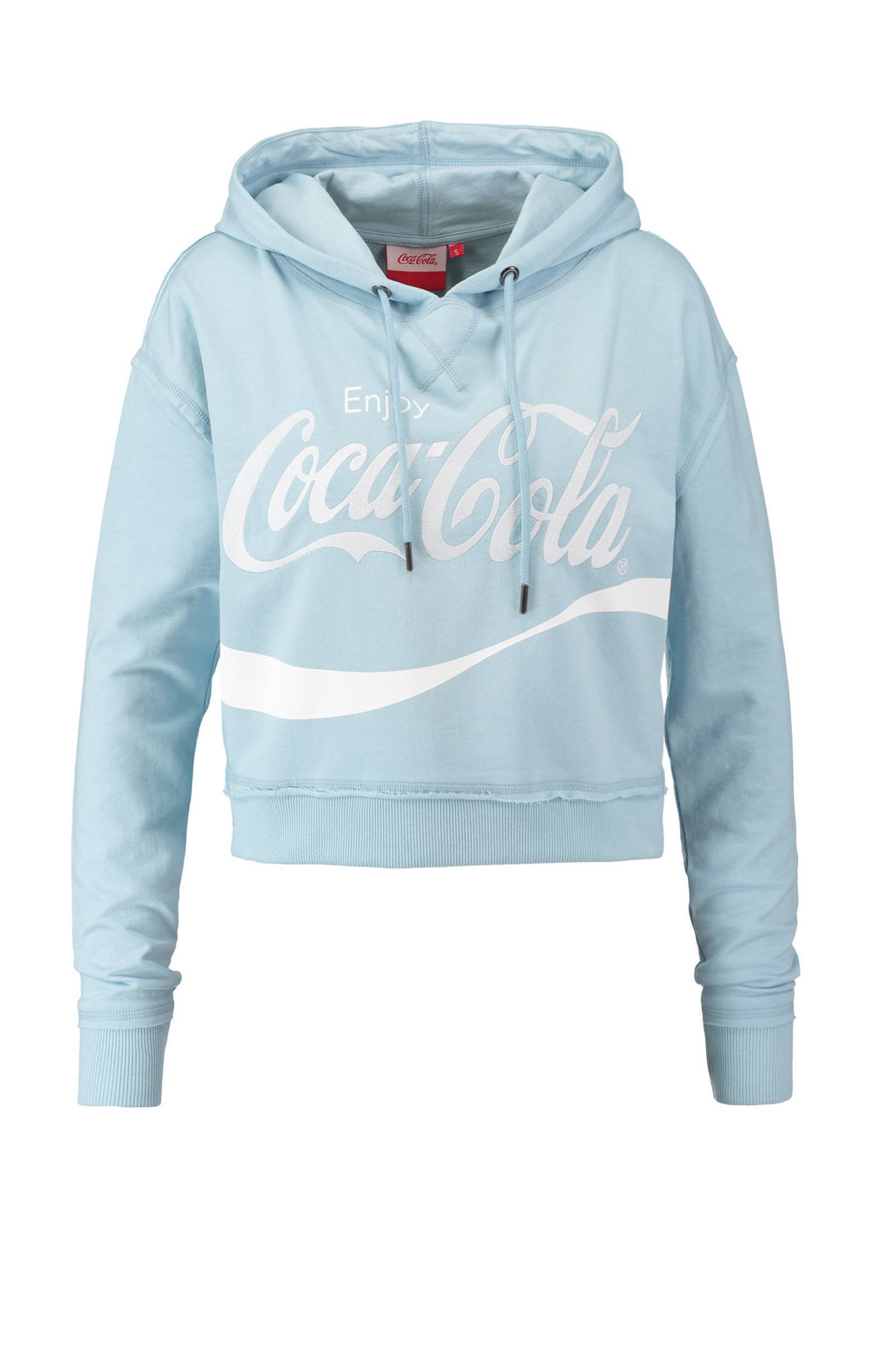 CoolCat hoodie | wehkamp CoolCat Coca Cola hoodie wit | wehkamp