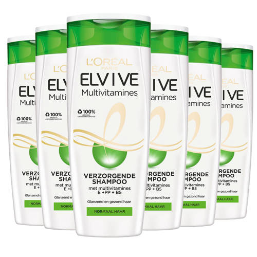 Loreal Paris Elvive Multivitamine Shampoo 6 Stuks loreal kopen in de aanbieding Loreal Paris Elvive Multivitamine Shampoo 6 Stuks loreal kopen in de aanbieding