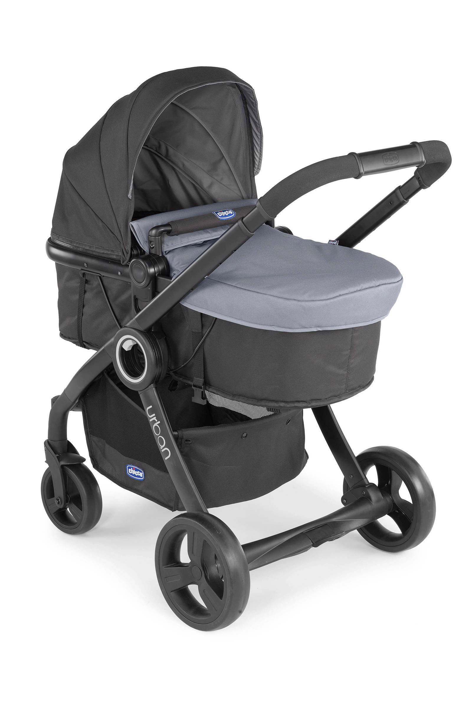 Chicco Urban kinder en wandelwagen antraciet wehkamp