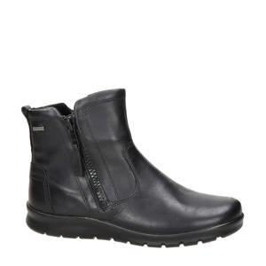 leren enkellaarzen met gore-tex