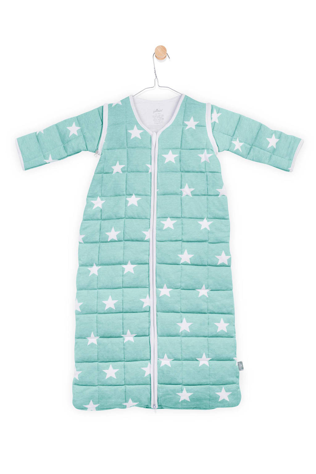 Jollein Little Star 4-seizoenen baby slaapzak 18-24 mnd jade, Jade