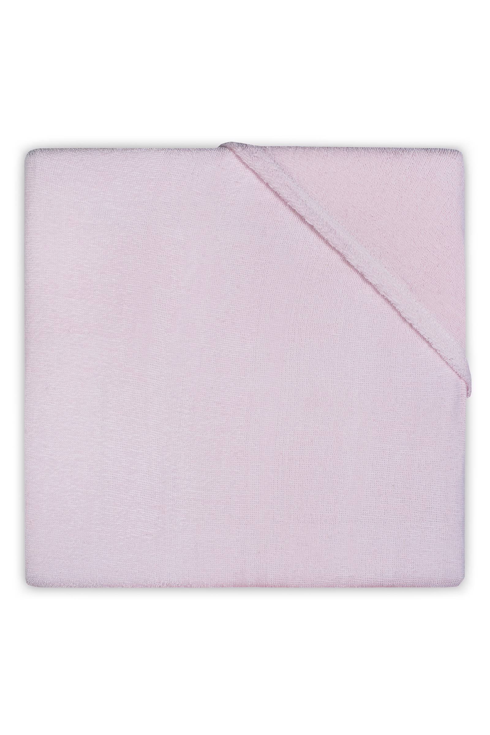 Jollein  Hoeslaken Frottee 60x120 cm lichtroze Roze/lichtroze Gr.60x120 cm online kopen
