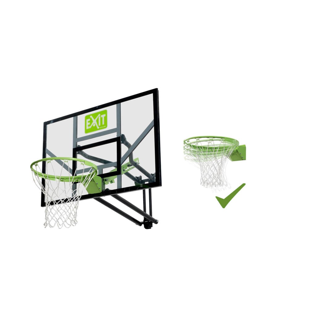 Exit Toys EXIT Galaxy basketbalbord voor muurmontage met dunkring