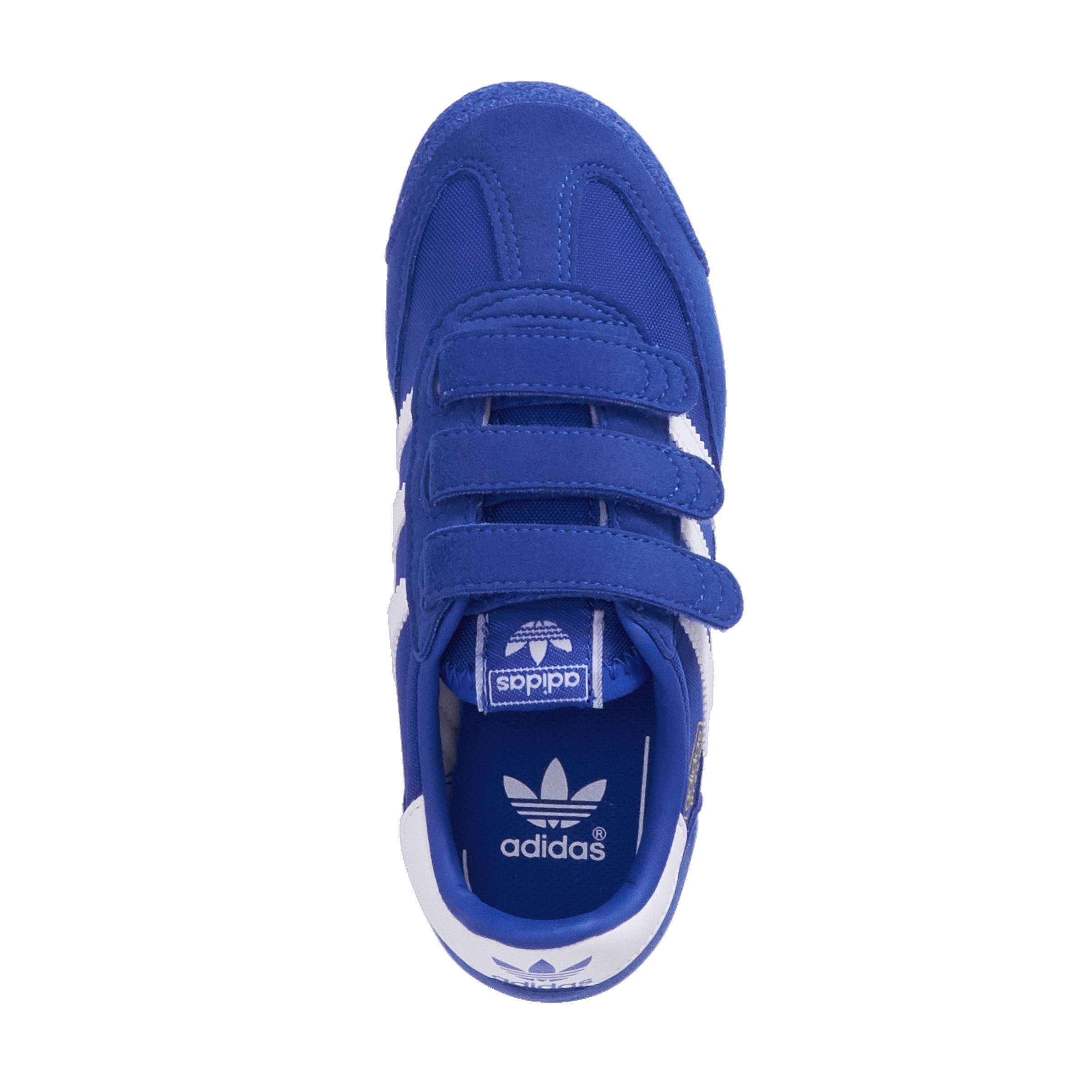 adidas originals dragon blauw