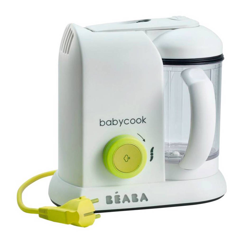 Beaba Babycook Solo wit/neon, Wit/neon