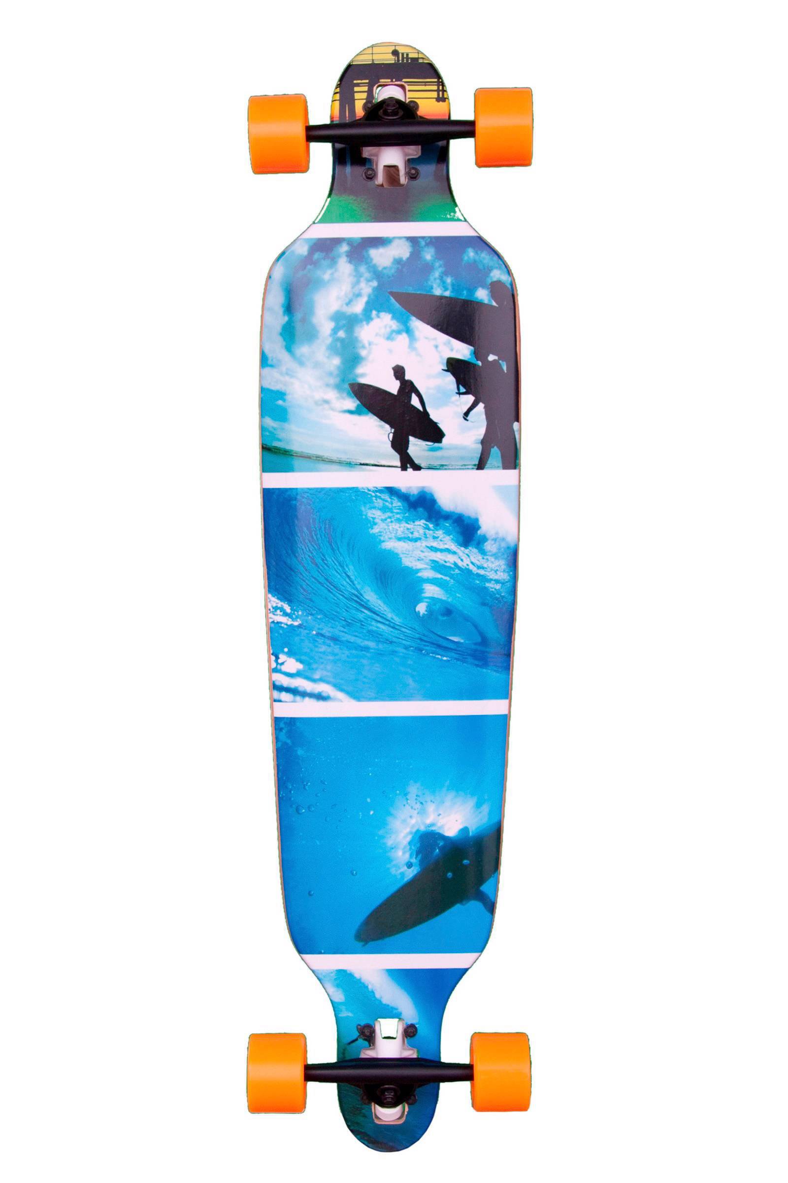 longboard blue surf