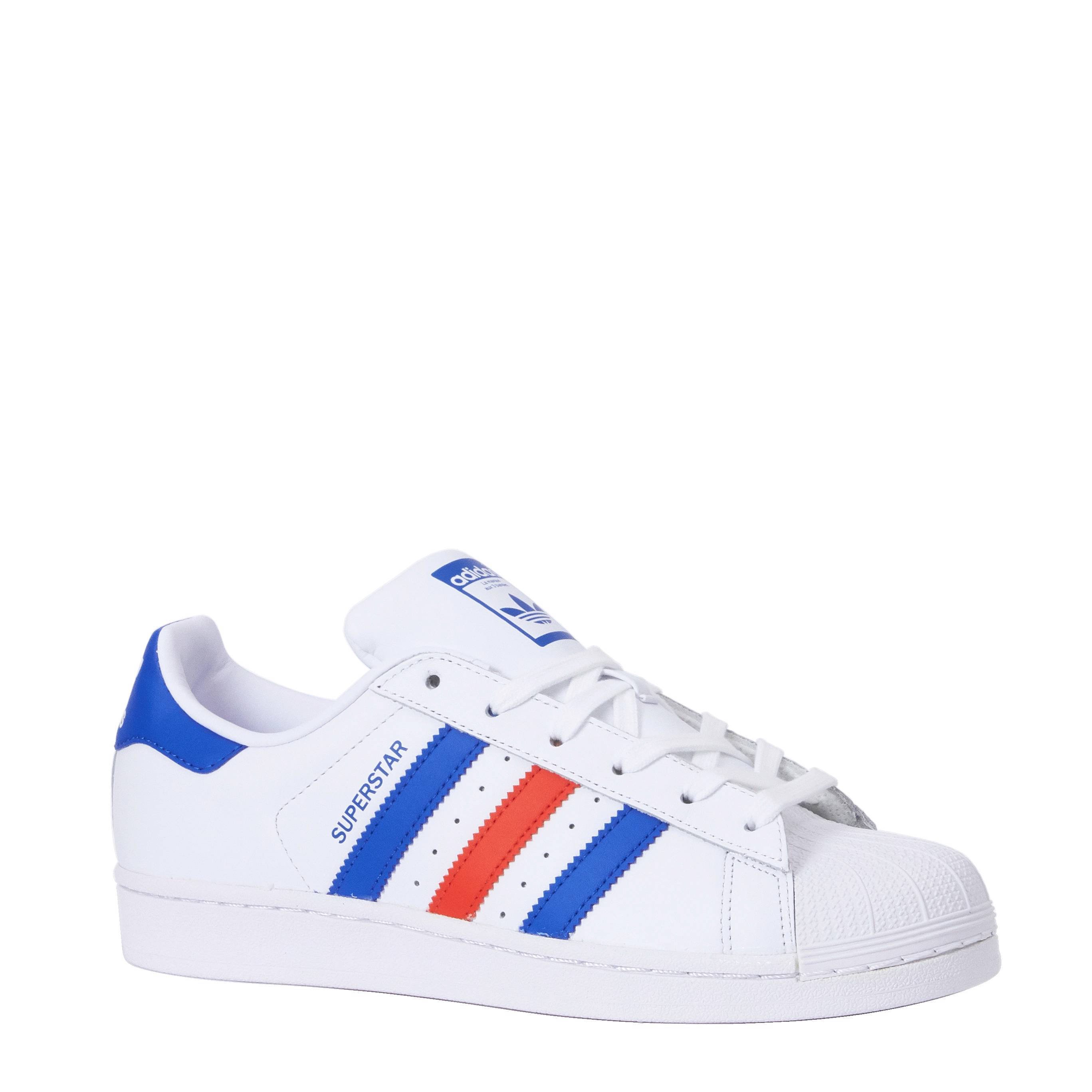 adidas originals superstar blauw