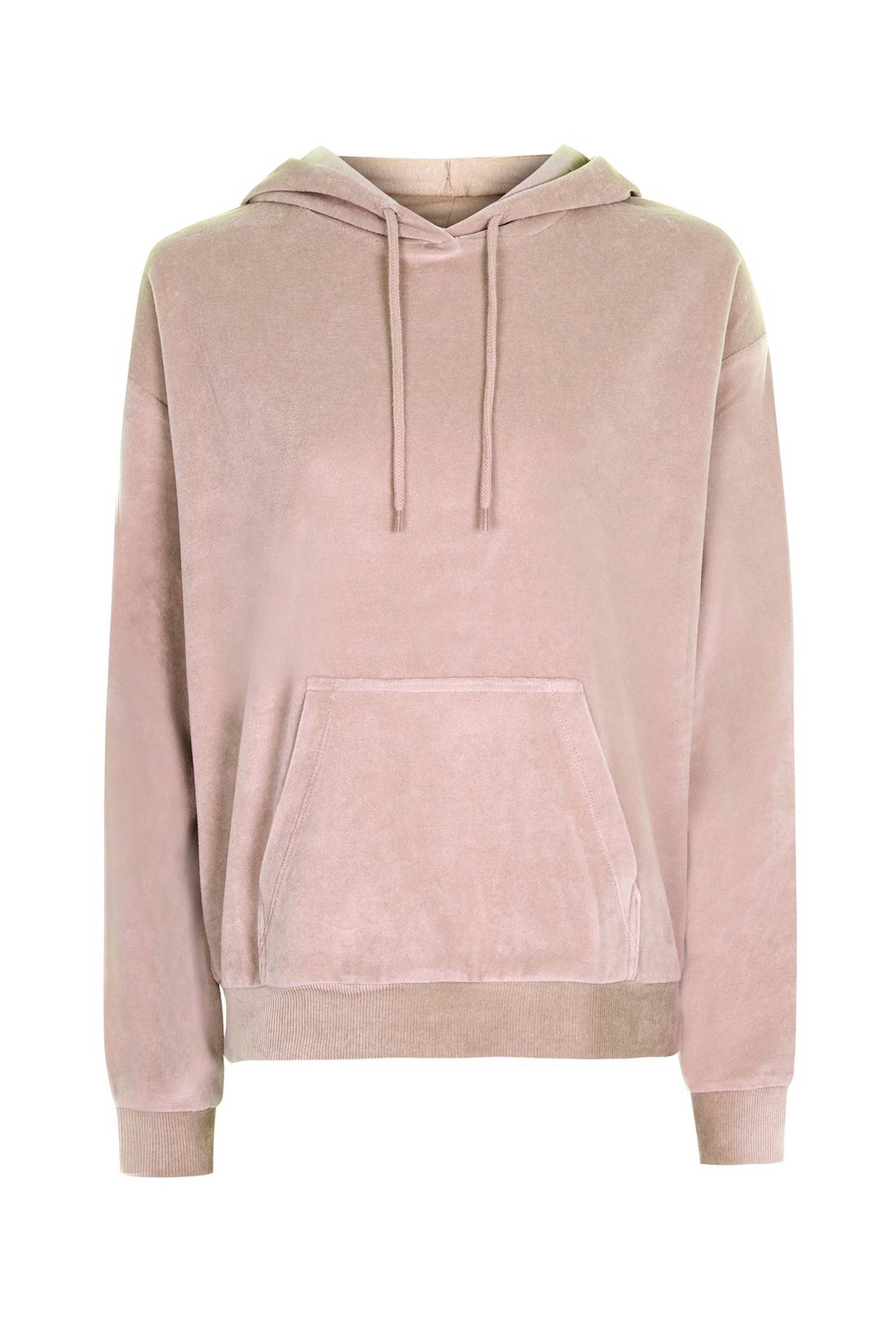 Topshop fluwelen hoodie | wehkamp Topshop fluwelen sweater | wehkamp