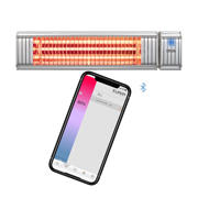 thumbnail: Eurom heater Golden 2000 Amber Smart Rotary (incl. afstandsbediening)