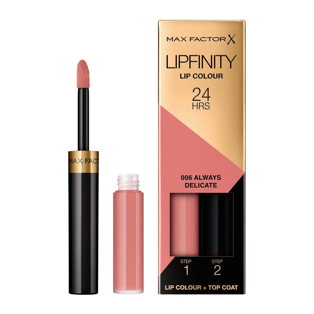 Max Factor Lipfinity Lip Colour lippenstift - 006 Always Delicate