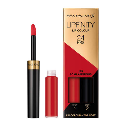 Max Factor Lipfinity Lipgloss 125 So Glamorous max factor kopen in de aanbieding