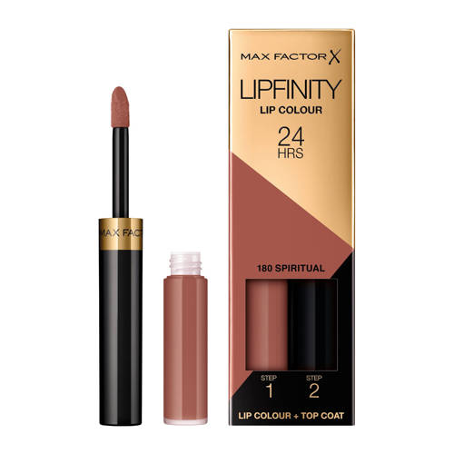 Wehkamp Max Factor Lipfinity Lip Colour 2-step Long Lasting lippenstift - 180 Spiritual aanbieding