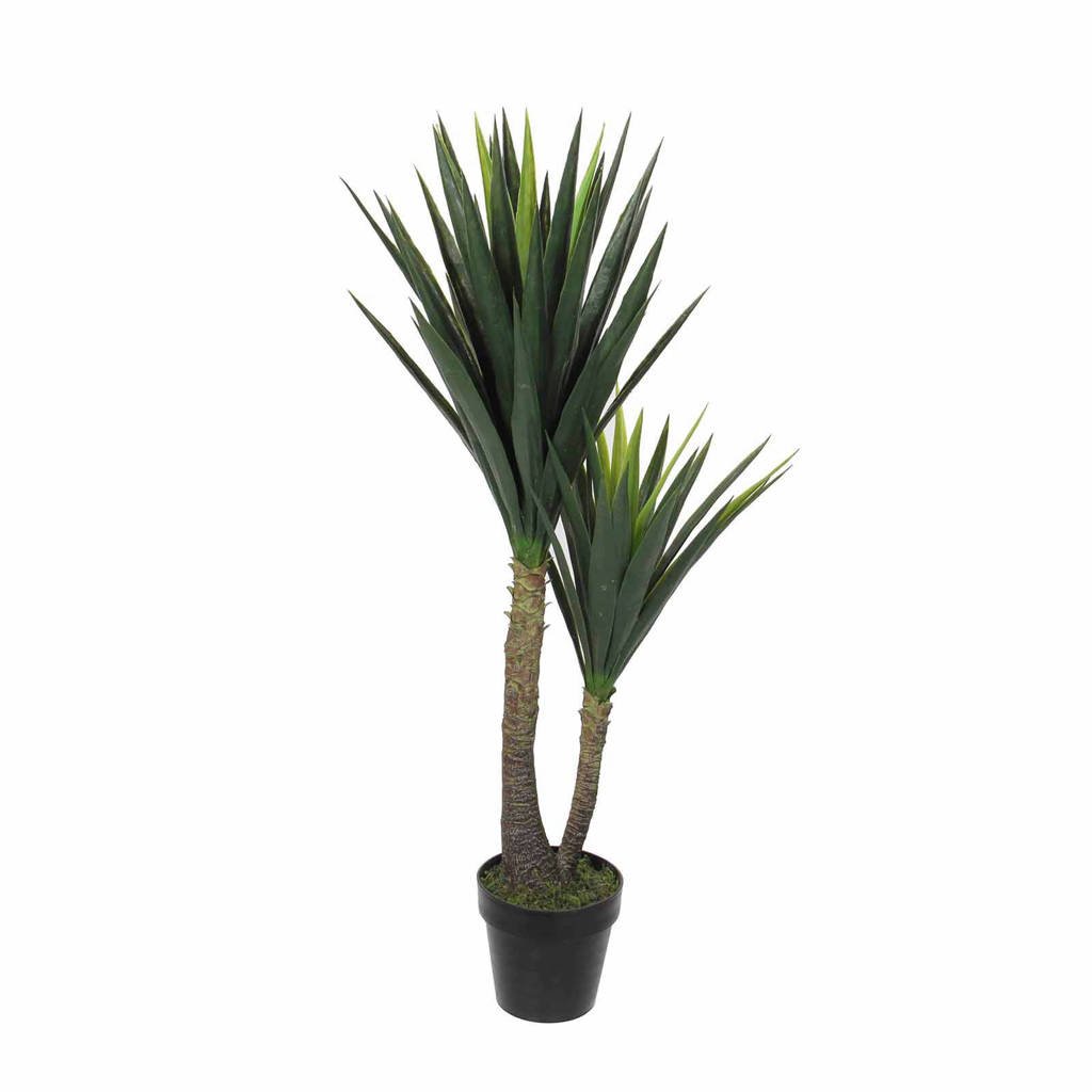 Mica Decorations kunstplant Yucca (h120 cm), Groen