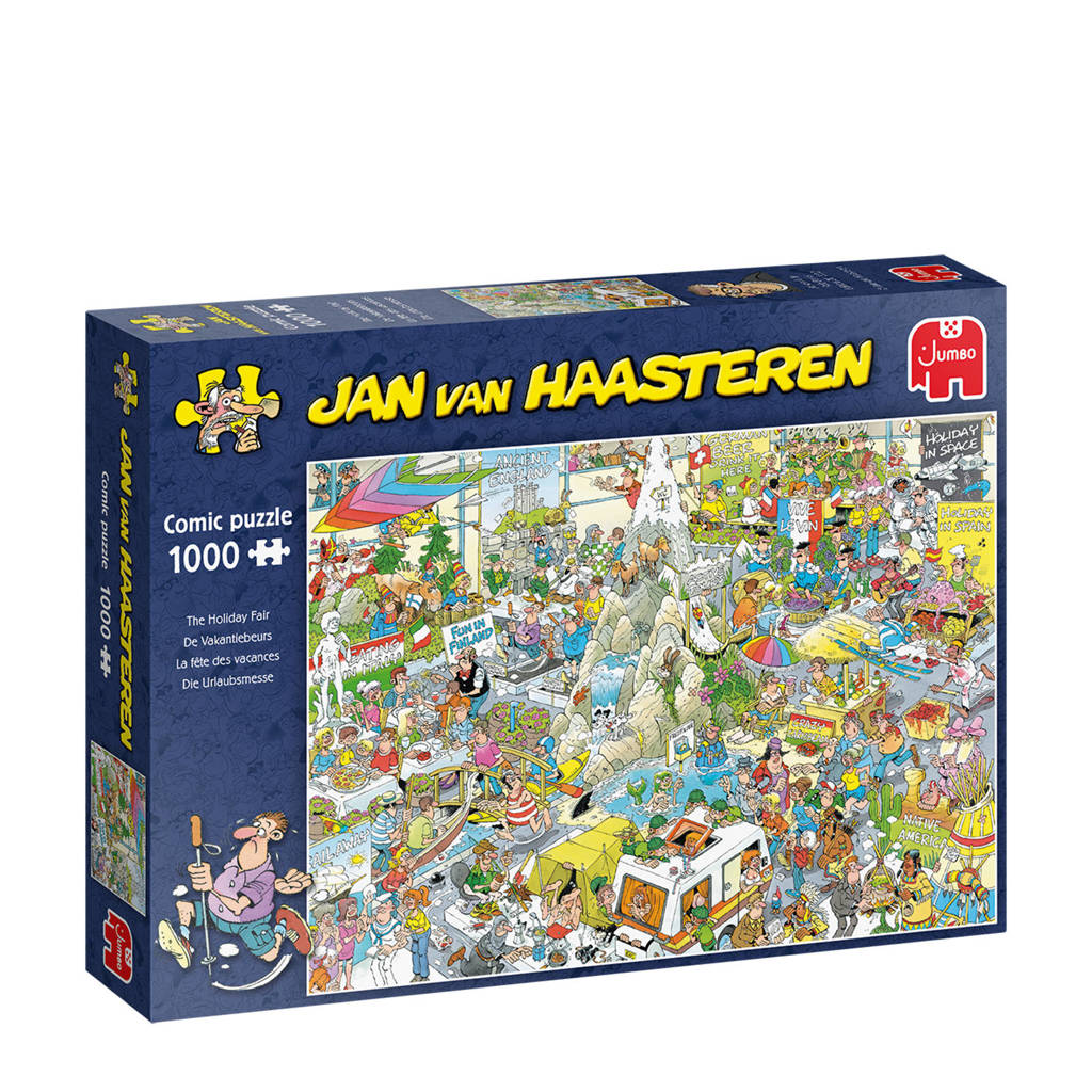 Jan van Haasteren De vakantiebeurs  legpuzzel 1000 stukjes