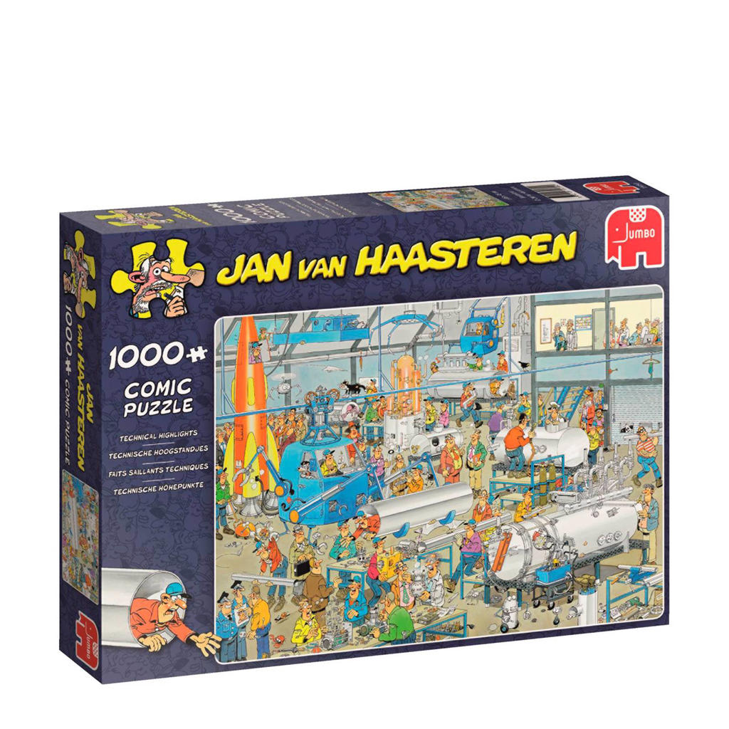 Jumbo Jan van Haasteren Technische hoogstandjes legpuzzel 1000 stukjes