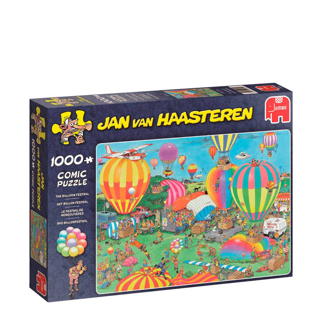 Jan van Haasteren het ballonfestival  legpuzzel 1000 stukjes