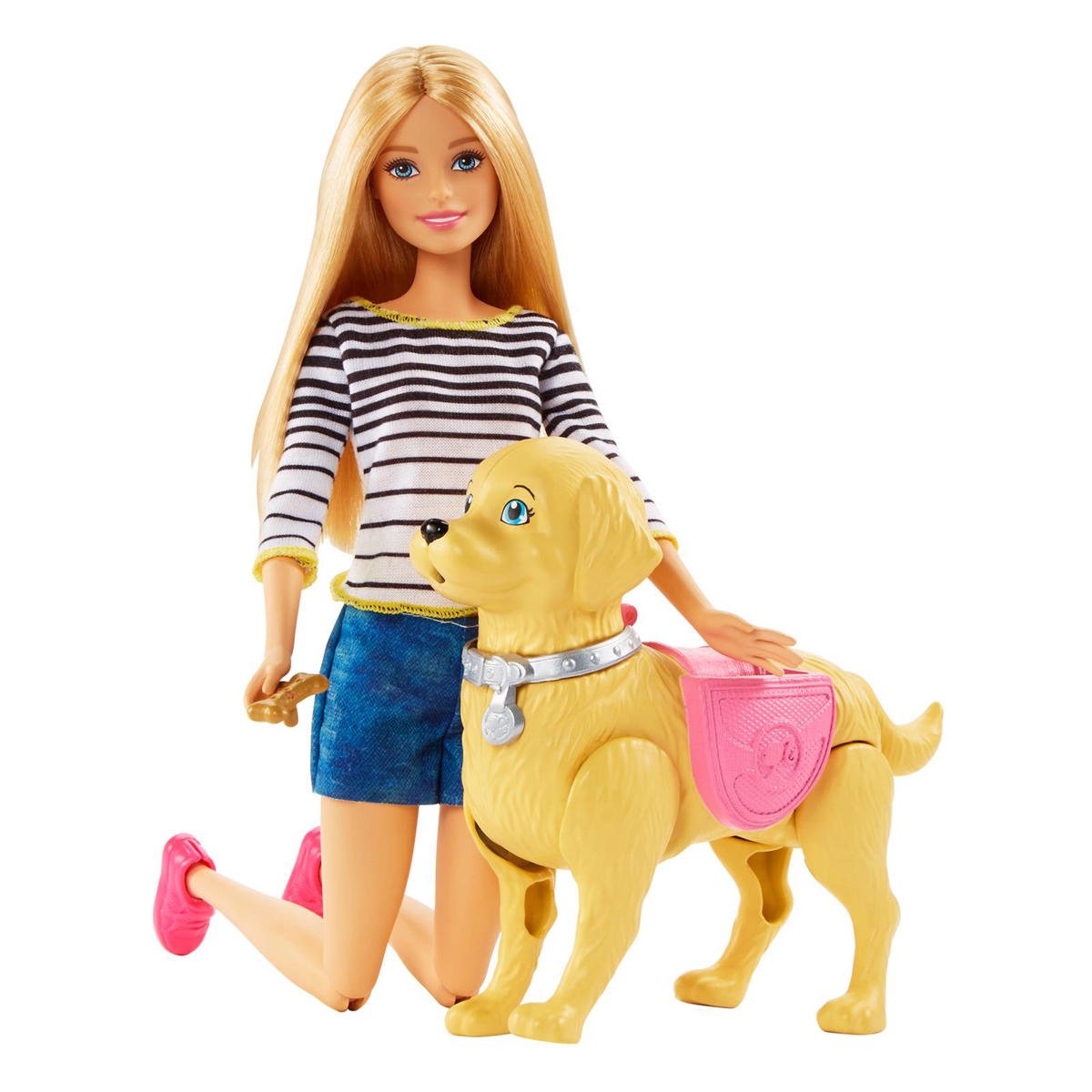 Verzoenen Raap bladeren op goochelaar Barbie Family met puppy | wehkamp