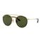 Ray-Ban zonnebril 0RB3647N goudkleurig