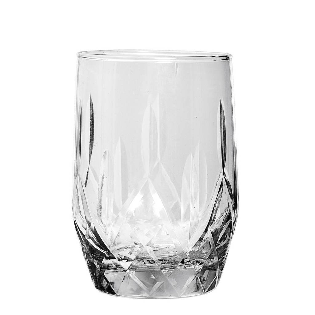 Bloomingville waterglas (Ø6,5 cm), Transparant