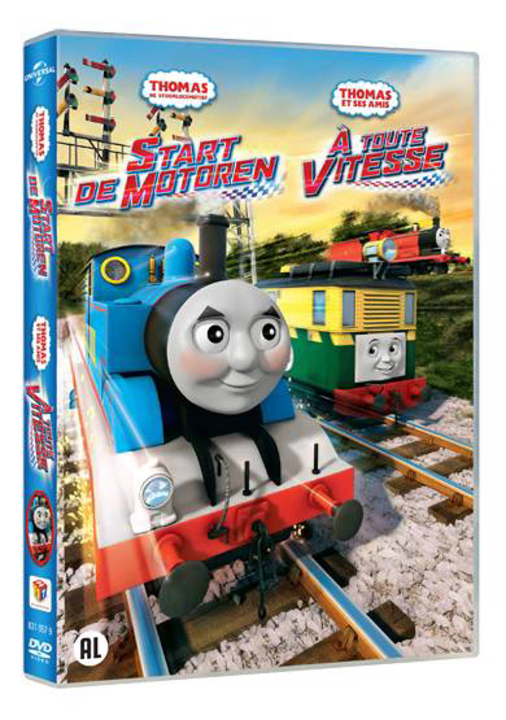 Thomas de stoomlocomotief - Start de motoren (DVD)