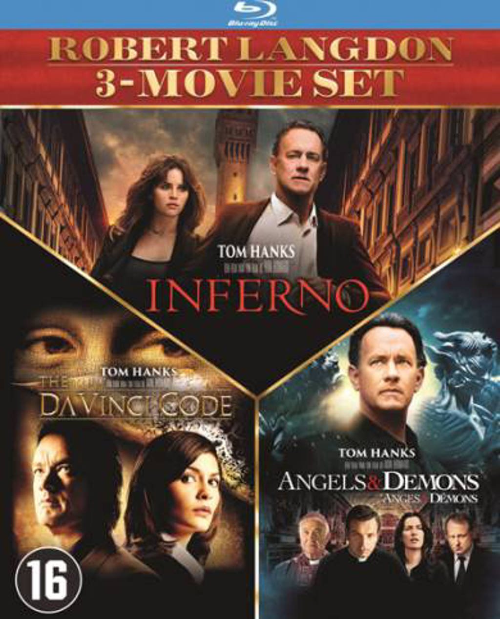 Da vinci code - Angels & demons - Inferno (Blu-ray)