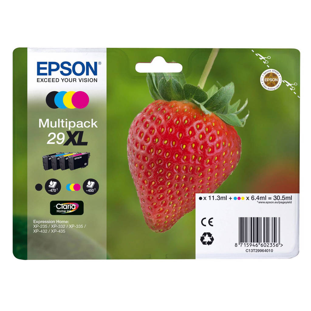 Epson 29XL Claria Home inktcartridge multipack, Multi