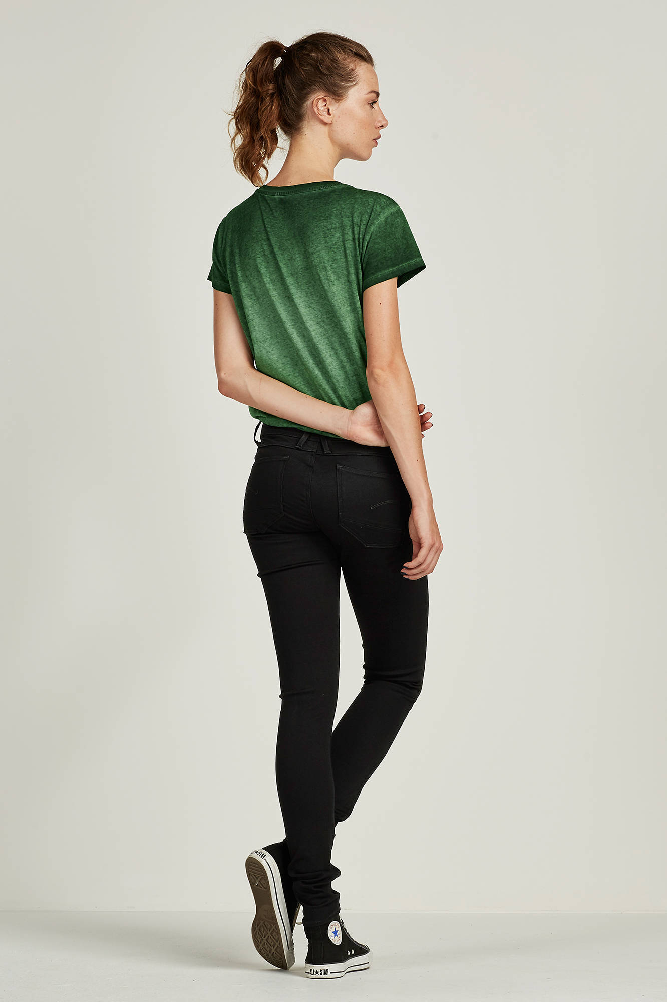 G-Star RAW Lynn D-Mid Waist Super Skinny Jeans - Zwart - Dames  D06333-9142-082 - Vergelijk prijzen