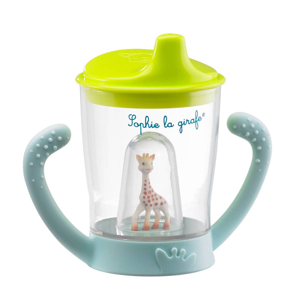 Sophie de Giraf tuitbeker 200 ml groen, Groen