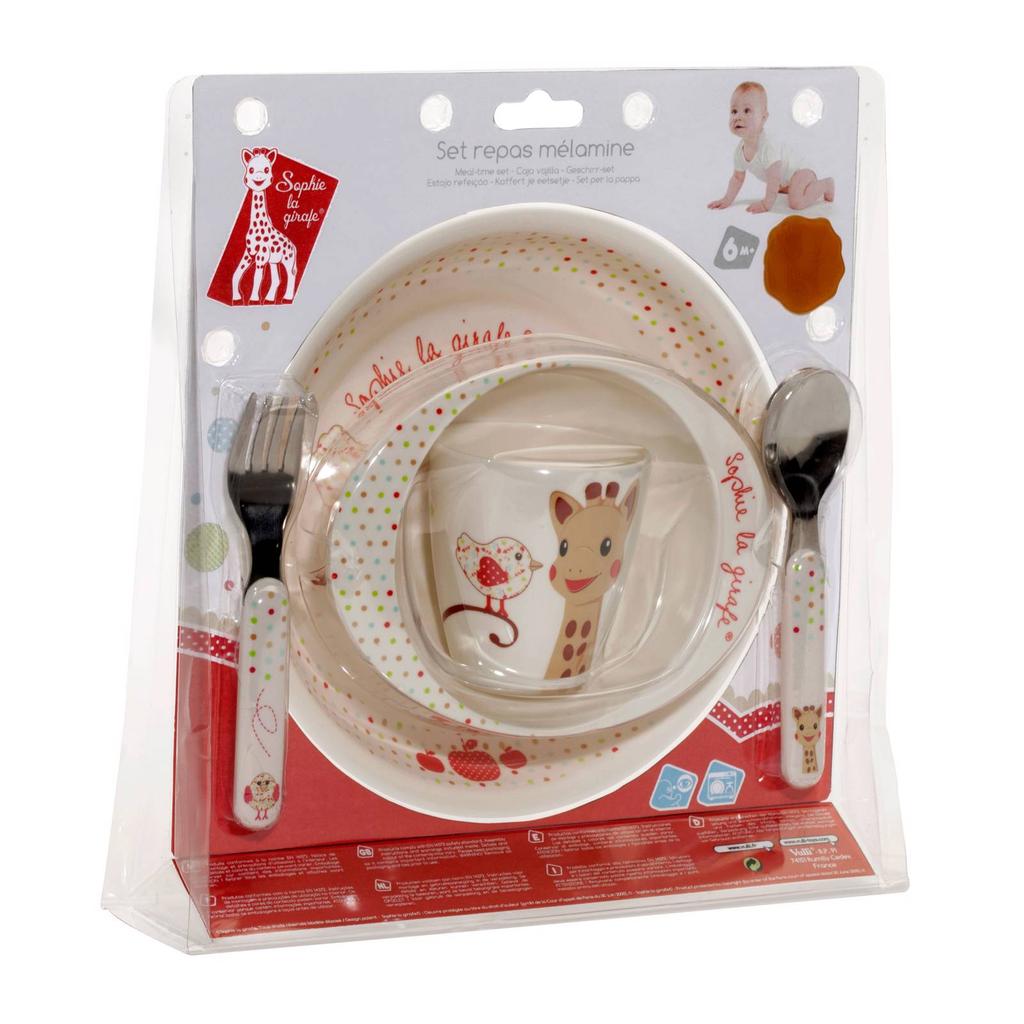 Sophie de Giraf serviesset beige