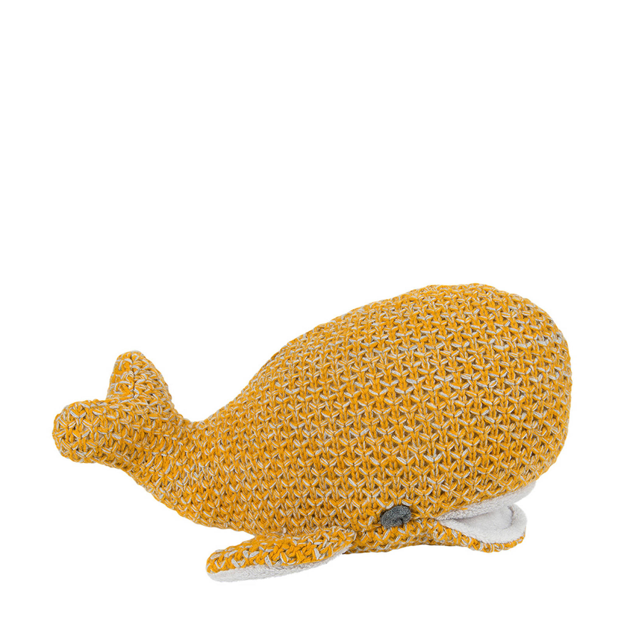 Baby's Only River walvis oker knuffel 30 cm - Afbeelding 2