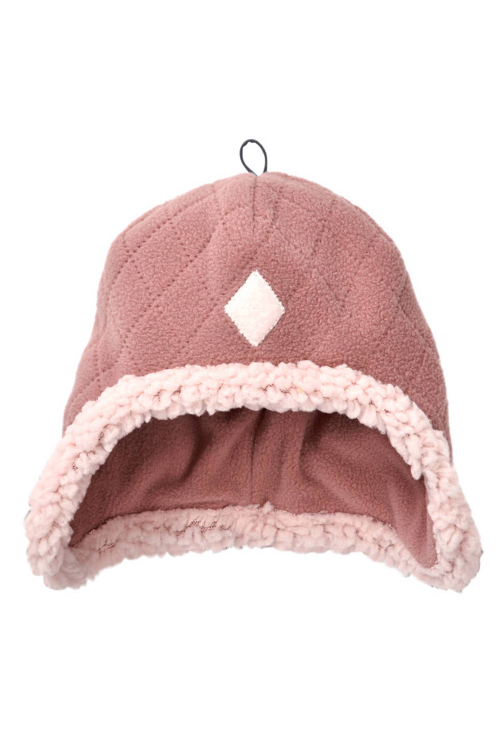 Lodger fleece mutsje Scandinavian (0-3 mnd), Plush
