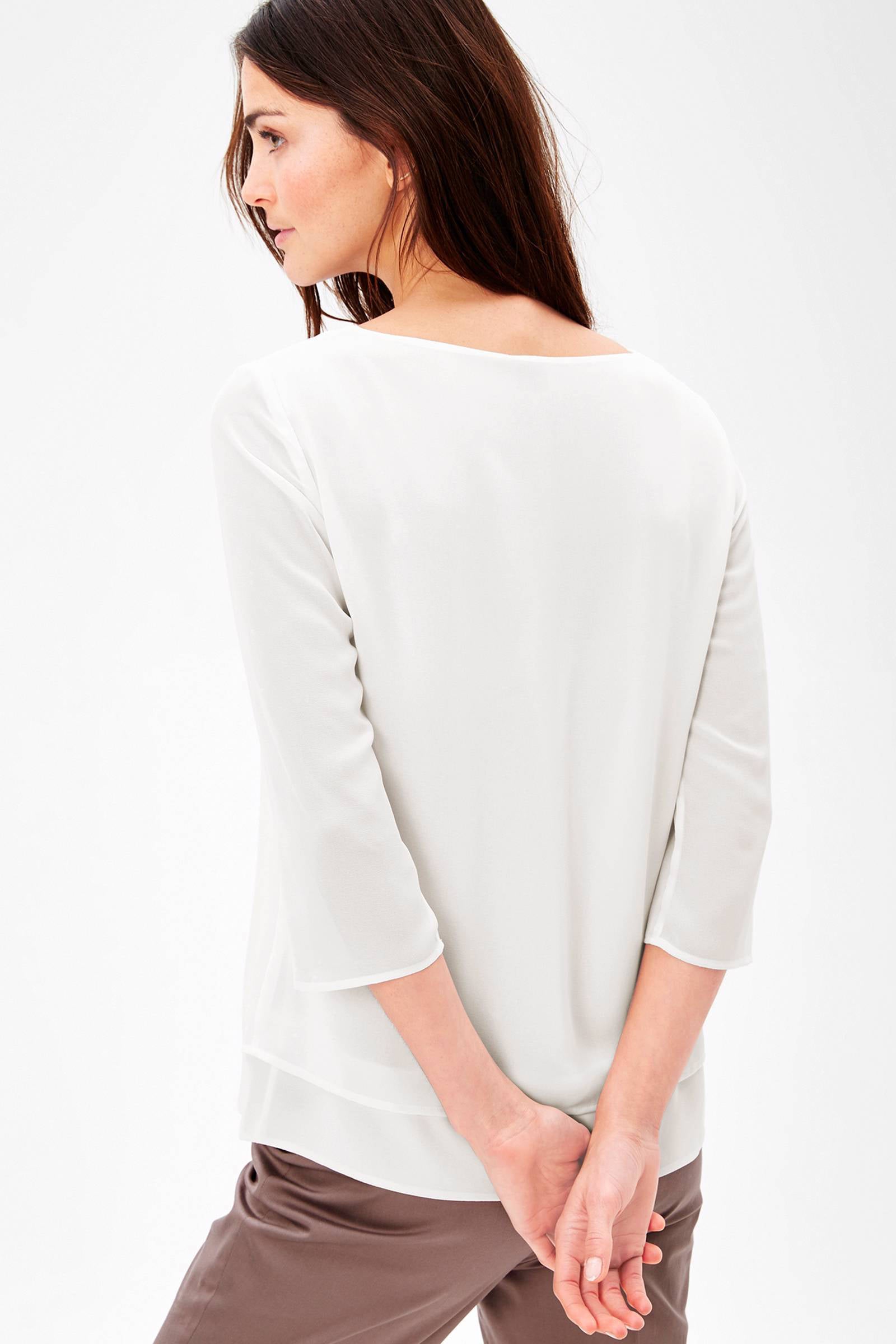 S.Oliver BLACK LABEL AUS MIX - Jersey De Punto - Natur/crema