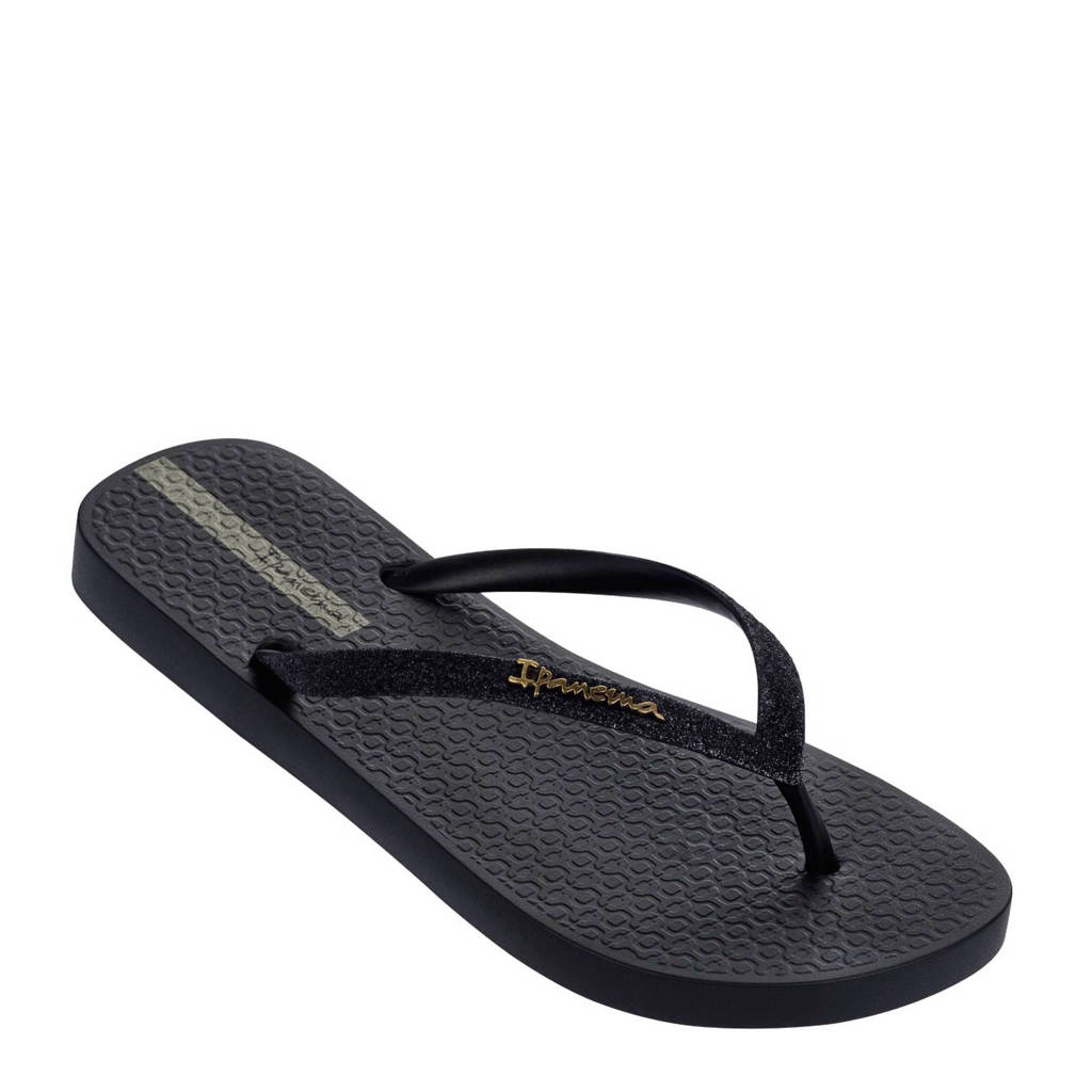Ipanema Lolita teenslippers zwart, Zwart