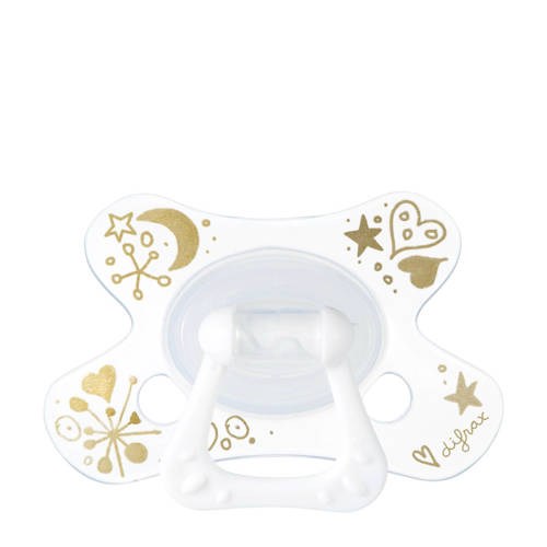 Difrax Dental Gold Fopspeen 12 Mnd difrax kopen in de aanbieding