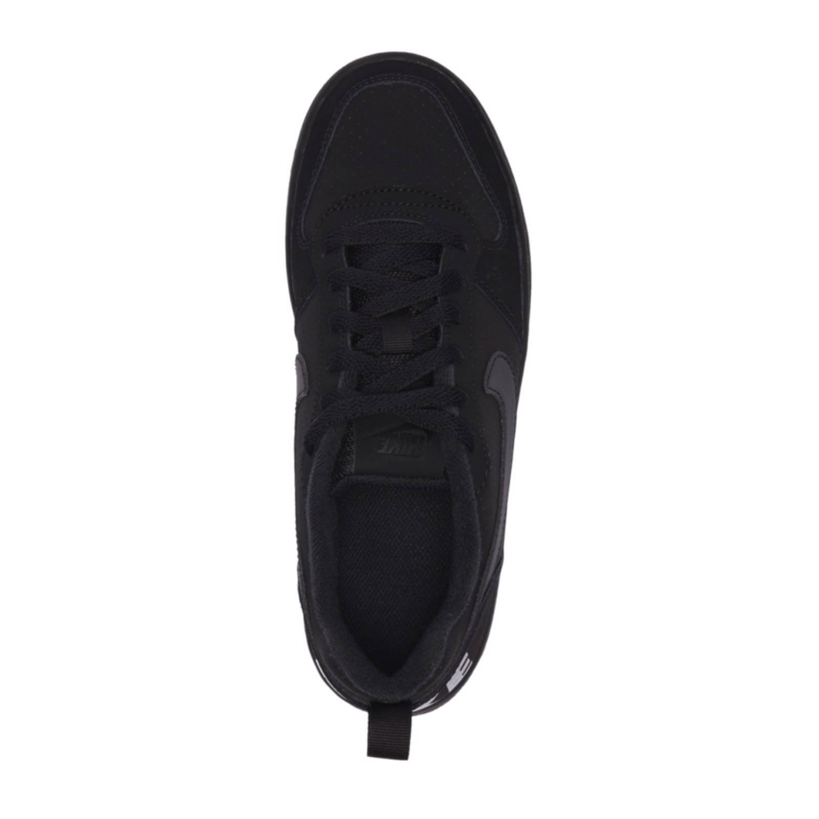 Nike Court Borough LOW sneakers zwart | wehkamp Nike Court Borough LOW sneakers zwart | wehkamp