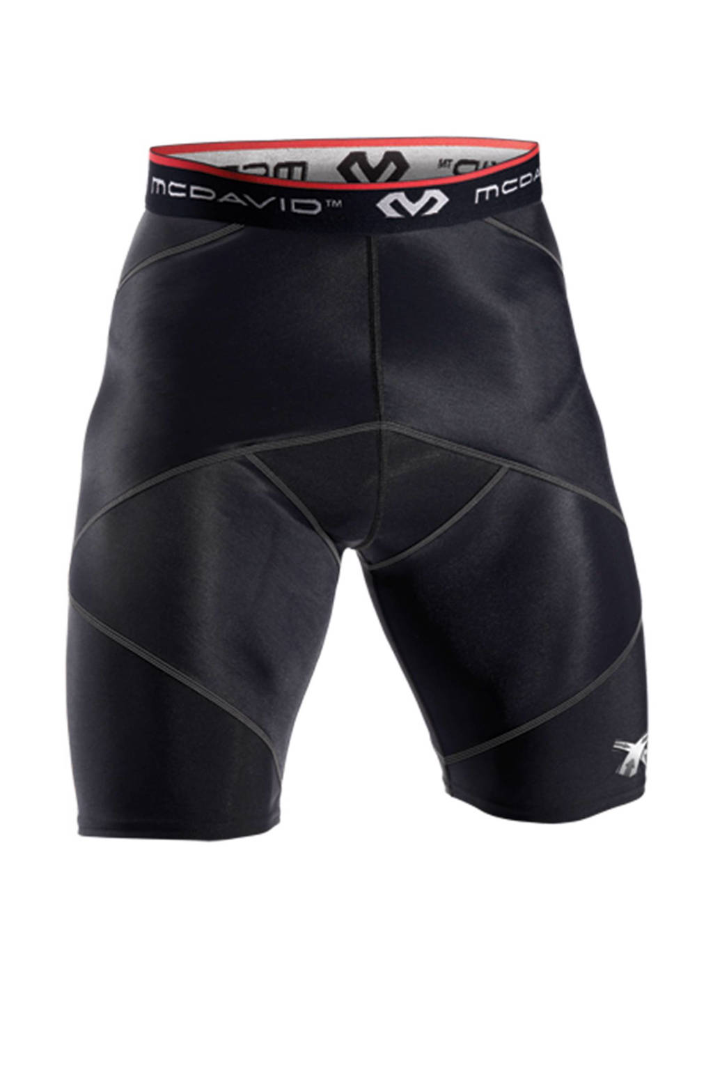 MC David compressie short, Zwart