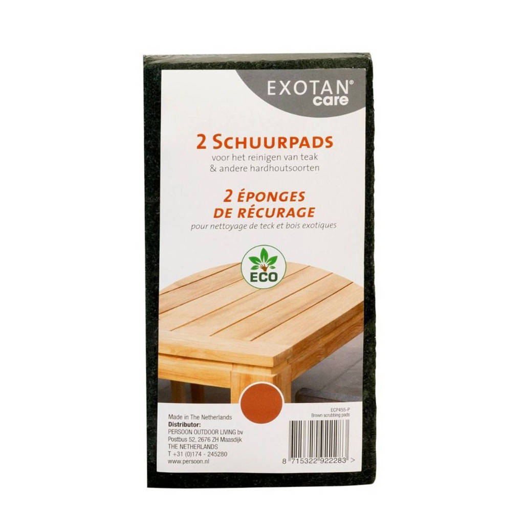 Exotan Care schuurpads (set van 2)