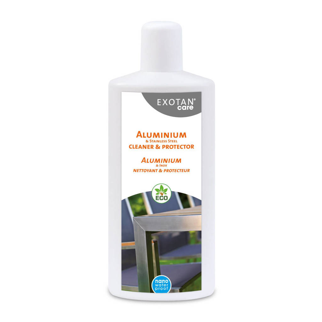 Exotan Care aluminium en rvs reiniger