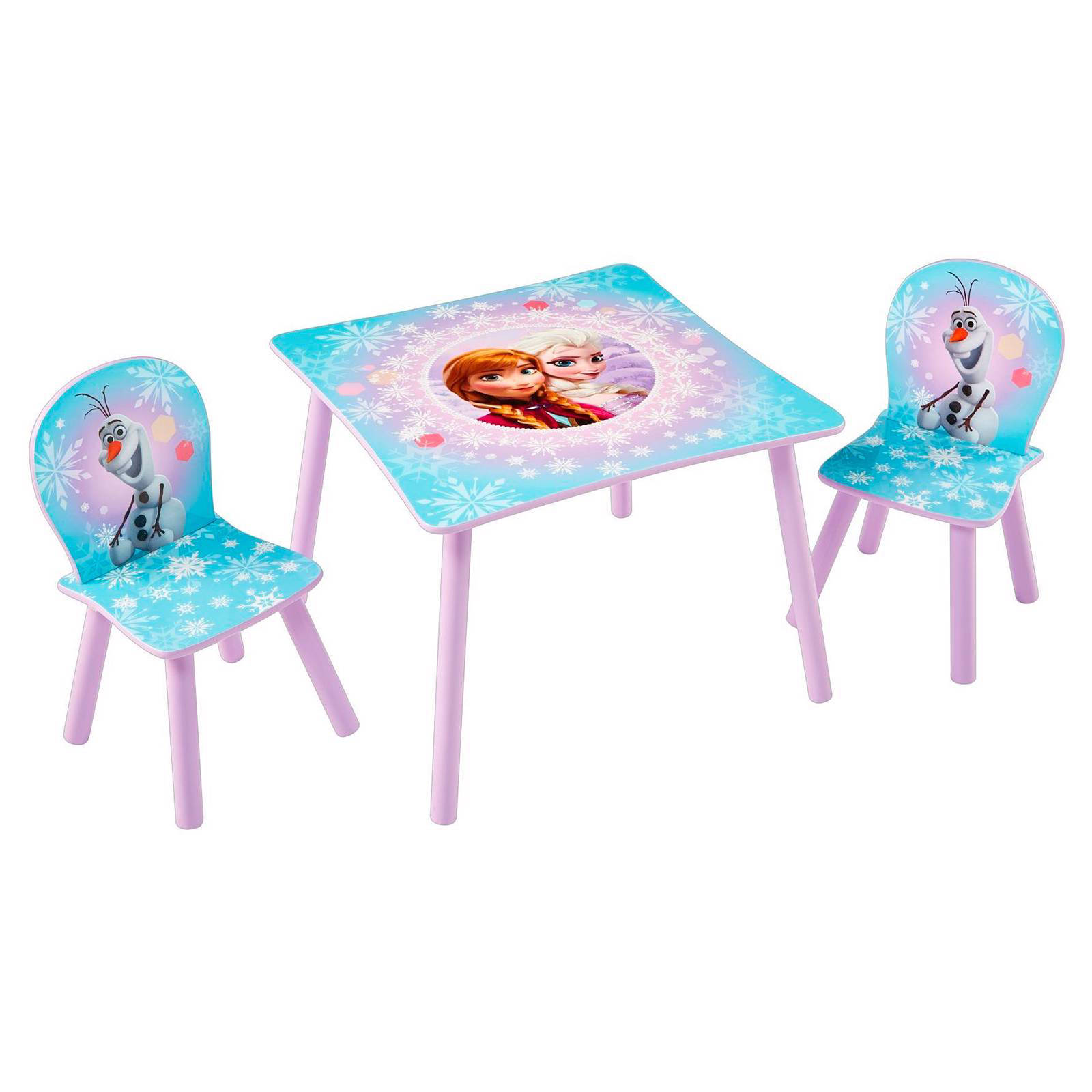 Disney Tafel en stoelen set 3 delig Frozen 63x63x45 cm WORL234027 online kopen
